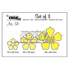 Set of 3 Stanze - Nr. 50 - Blumen 21