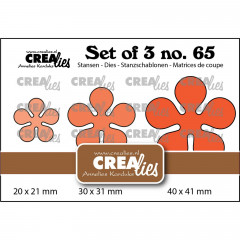 CREAlies Set of 3 no. 65 Blumen 27