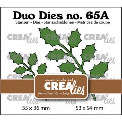 CREAlies Duo Dies Nr. 65a - Holly Blätter 18