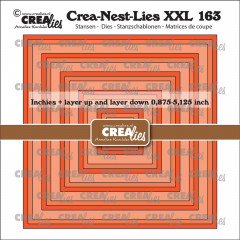 Crea-Nest-Lies XXL Stanze - Nr. 163 - Inchies quadratisch