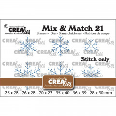 CREAlies Mix and Match Nr. 21 - Schneeflocken