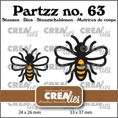 CREAlies Partzz - Nr. 63 - kleine und mittelgroße Biene