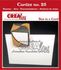 CREAlies Cardzz - Nr. 25 - Box in einer Karte