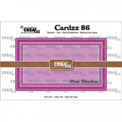 CREAlies Cardzz - Nr. 86 - Mini Slimline F