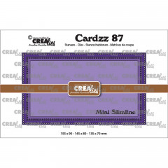 CREAlies Cardzz - Nr. 87 - Mini Slimline G