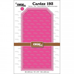 CREAlies Cardzz - No. 193 Slimline Tags glatt