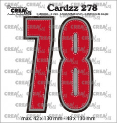 CREAlies Cardzz - Nr. 278 - Zahlen 7 und 8