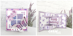 CREAlies Cardzz Frame and Inlay - Anna 4x quadratisch