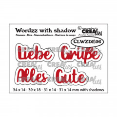 CREAlies Wordzz with Shadow - Alles Gute (DE)