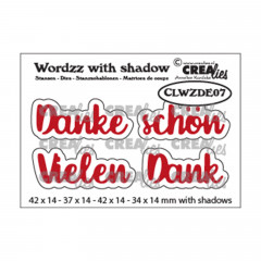CREAlies Wordzz with Shadow - Vielen Dank (DE)