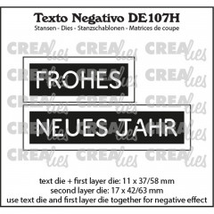 CREAlies Texto - FROHES NEUES JAHR horizontal (DE)