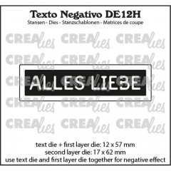 CREAlies Texto - ALLES LIEBE horizontal (DE)