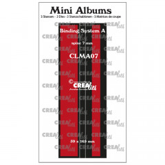 Crealies Mini Album Stanze - Bindesystem A
