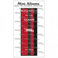Crealies Mini Album Stanze - Bindesystem C