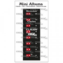 Crealies Mini Albums Stanze - Dekoration Kreis