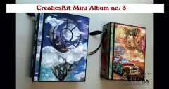 CREAlies Mini Album Stanze -  Bindesystem A (7mm) Glatt