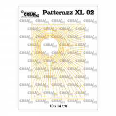 CREAlies Patternzz XL - Genähte Sonne