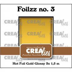 CREAlies Foilzz Hot Foil - gold glänzend