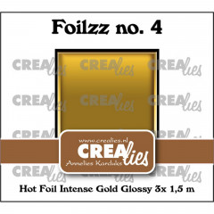 CREAlies Foilzz Hot Foil - intensiv gold glänzend
