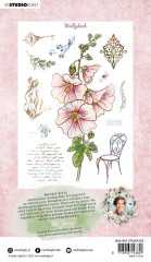 Studio Light Clear Stamps - Romantic Moments Nr. 483 - Hollyhock