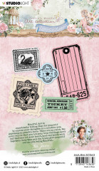 Clear Stamps and Cutting Die - Romantic Moments Nr. 63 - Postage Stamps