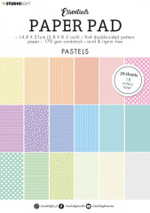 Studio Light A5 Paper Pad - Essentials Patterns Pastel