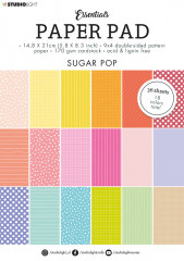 Studio Light A5 Paper Pad - Essentials Patterns Sugar Pop