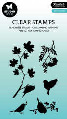 Studio Light Clear Stamps - Essentials Nr. 386 - Branch Bird