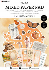 Studio Light A5 Mixed Paper Pad - Essentials Nr. 26 - Fall Into Autumn