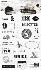 Studio Light Clear Stamps - Vintage Treasures Nr. 247