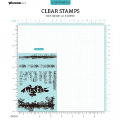 Studio Light Clear Stamps - Grunge Collection Nr. 315