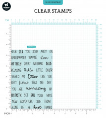 Studio Light Clear Stamps - Sweet Stories Nr. 442 - You Are Fintastic