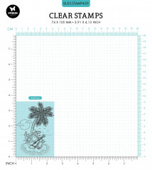 Studio Light Clear Stamps - By Laurens Nr. 459 - Chilling Sloth