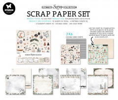 Studio Light 12x12 Scrap Paper Set Nr. 31 - Christmas