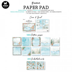 Studio Light 8x8 Paper Pad - Essentials Nr. 75