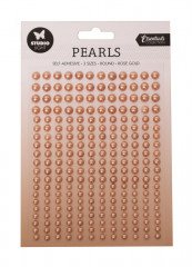 Studio Light Adhesive Pearls - Rose gold Pearls Essentials Nr. 1