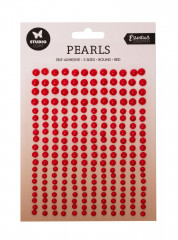 Studio Light Adhesive Pearls - Dark Red Pearls Essentials Nr. 17