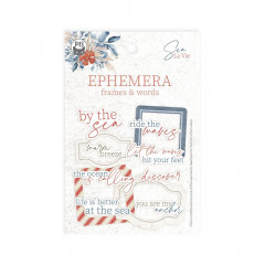Piatek13 - Paper Ephemera Set - Sea La Vie - Frames & Words