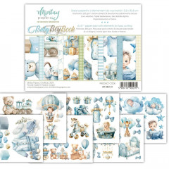 Baby Boy Book - 6x8 Paper Pad - Elements for Precise Cutting