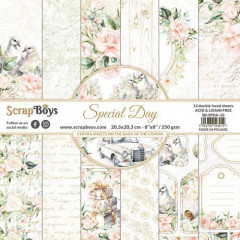 ScrapBoys - 8x8 Paper Pad - Special Day