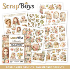 ScrapBoys - 6x6 POP UP Paper Pad - Rosalia