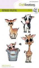 Clear Stamps - Baby Animals 2 by Carla Creaties