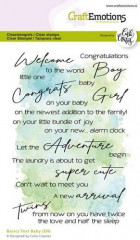 Clear Stamps - Basics Text Baby (EN)