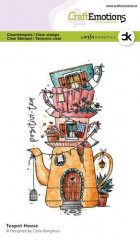 Clear Stamps - Teapot House by Carla Kamphuis