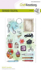 Clear Stamps - BASICS Doodles by Carla Creaties