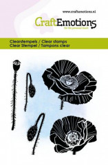 Clear Stamps - Mohn