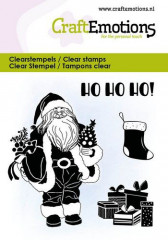 Clear Stamps - Weihnachtsmann mit Geschenken