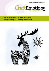 Clear Stamps - Rentier-Design und Sterne