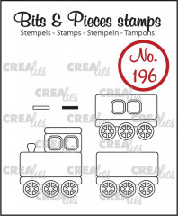 Clear Stamps Bits and Pieces - Nr. 196 - Zug + Wagen