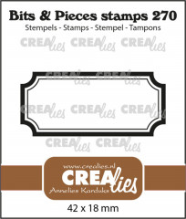 Clear Stamps Bits and Pieces - label-tag